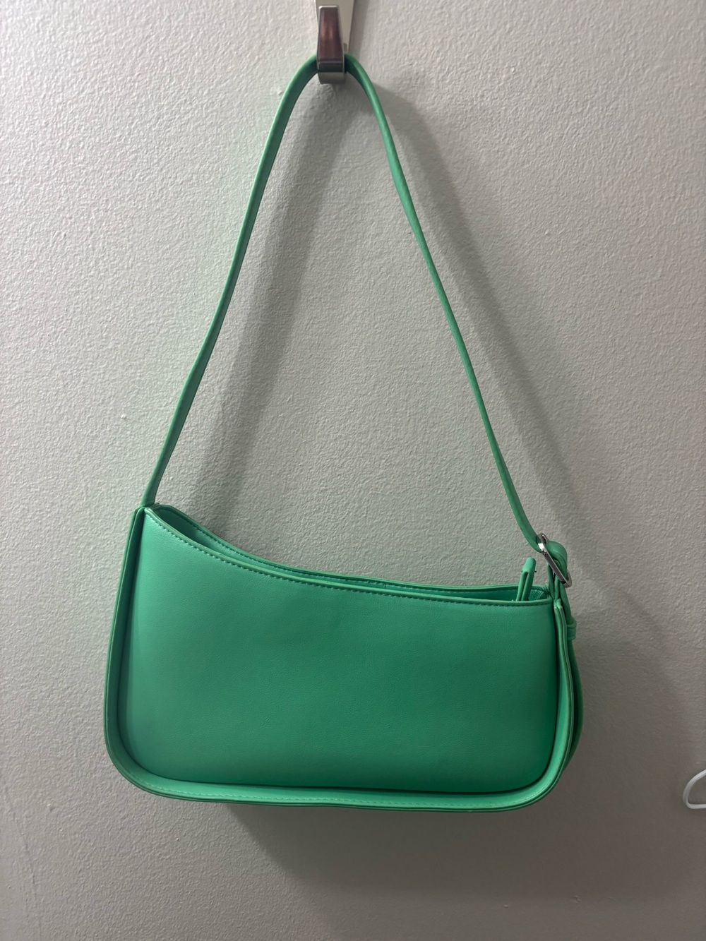 a new day Asymmetrical Shamrock Green Shoulder Bag